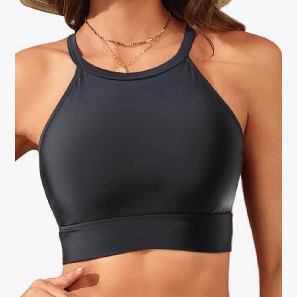 Daci High Neck Bikini Top